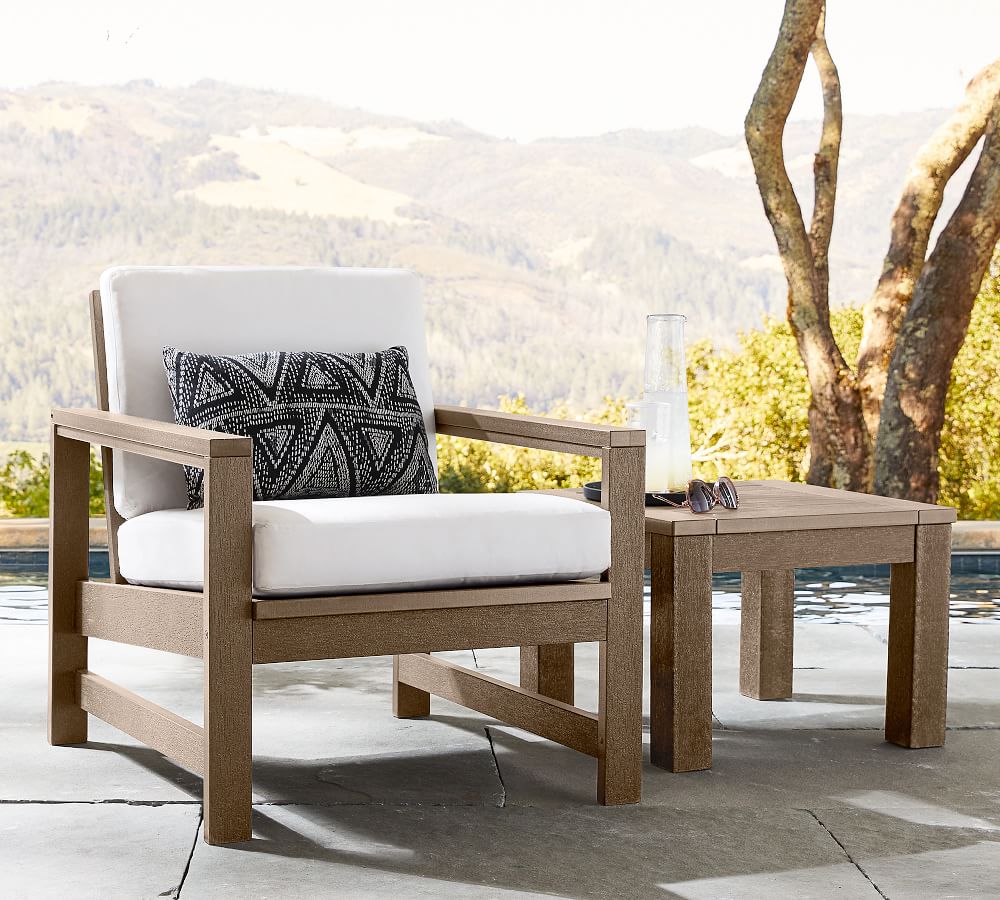 Indio Collection x Polywood Lounge Chair, Vintage Sahara Pottery Barn