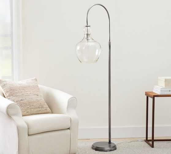 perspex floor lamp