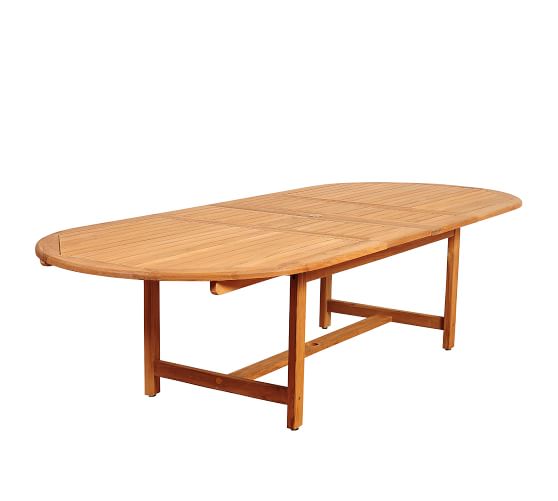 pottery barn teak table