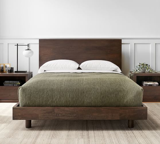 platform bed night stand