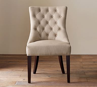 hayes tufted upholstered dining chair