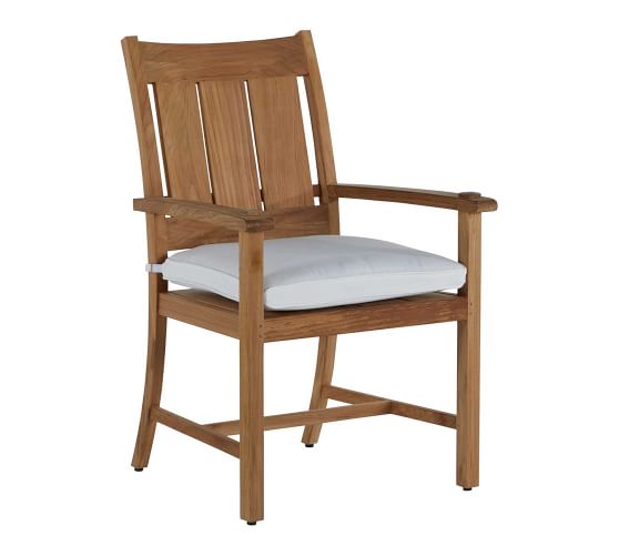 pottery barn teak chairs