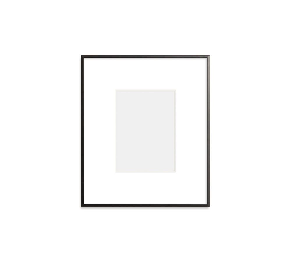 Thin Metal Gallery Frames With Mat | Pottery Barn