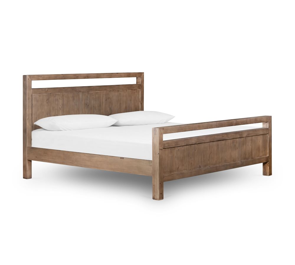 Beckett Reclaimed Wood Platform Bed Pottery Barn
