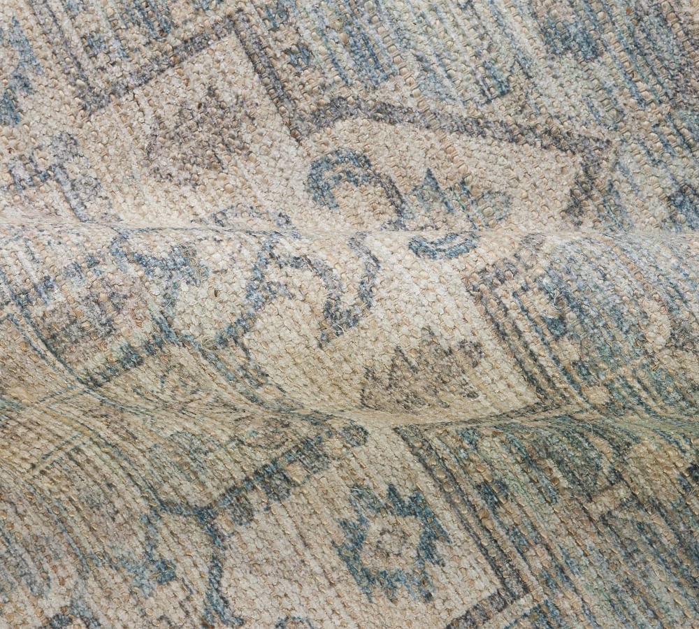 OPEN BOX Minnah Handwoven Printed Rug Pottery Barn