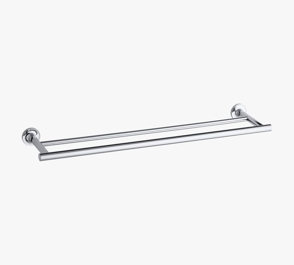 Kohler Purist Double Towel Bar Pottery Barn   Kohler Purist Double Towel Bar Z 