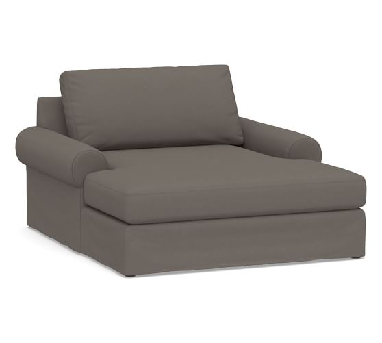 Single and Double Chaise Lounge Chair Pottery Barn