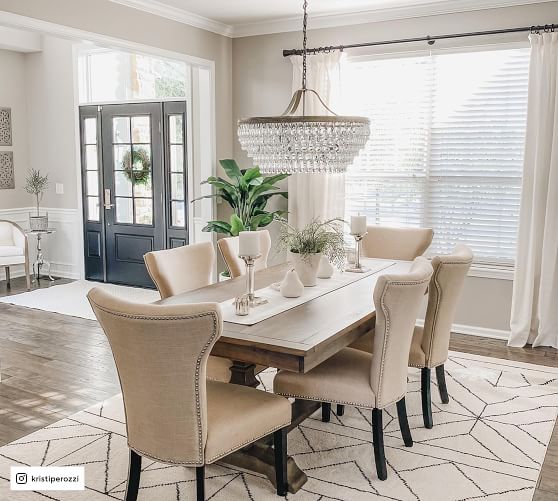 dining room light fixtures pottery barn