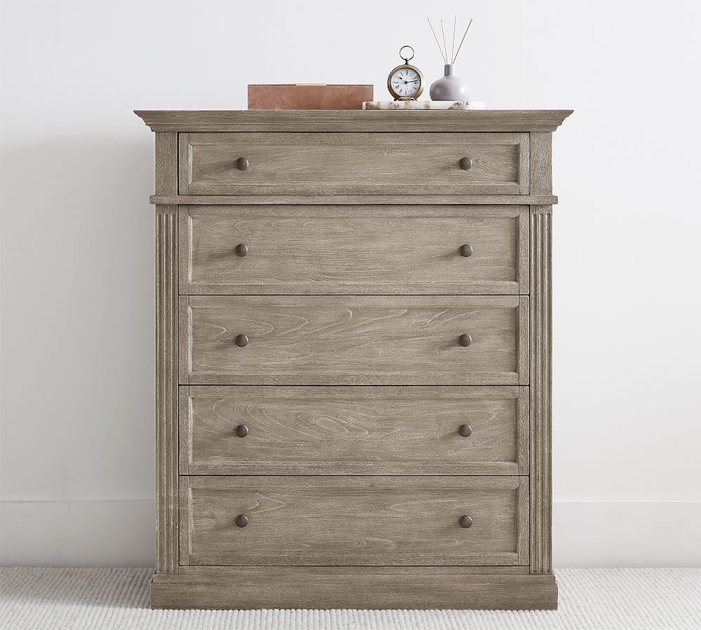 Livingston 5Drawer Tall Dresser Pottery Barn