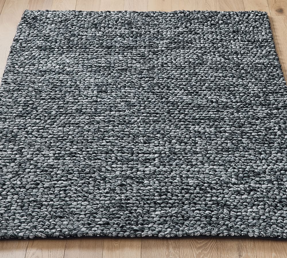 Zane EcoFriendly Handwoven Textured Rug Pottery Barn