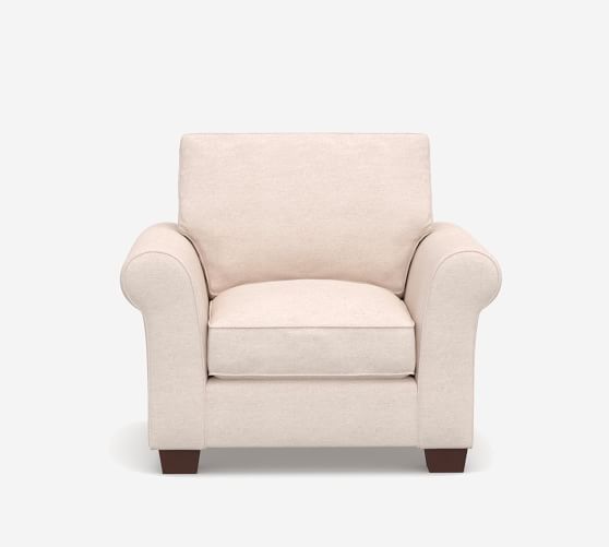 armchair rolled arms