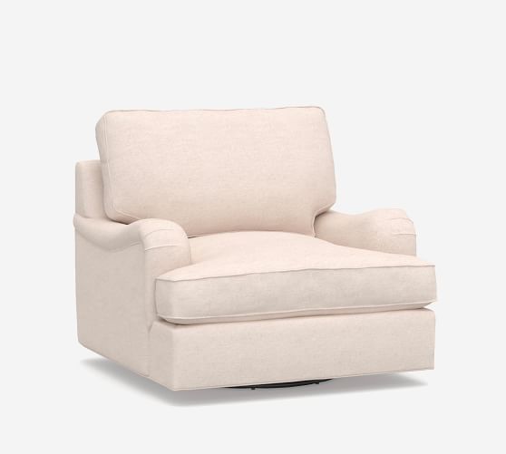 pottery barn english arm chair