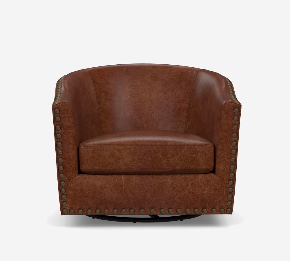 harlow leather armchair