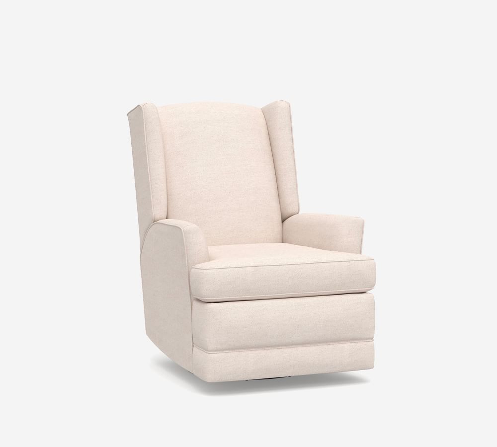 PB Modern Wingback Glider & Recliner Pottery Barn