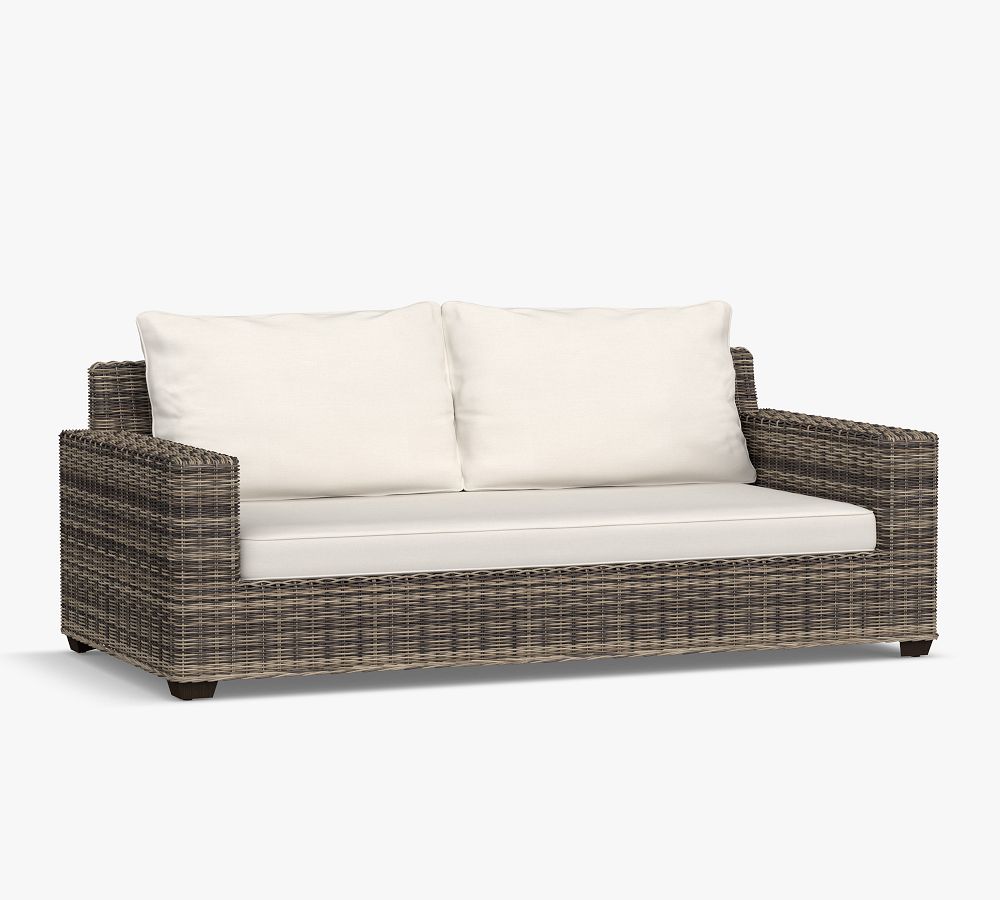 Torrey All-Weather Wicker Square Arm 110