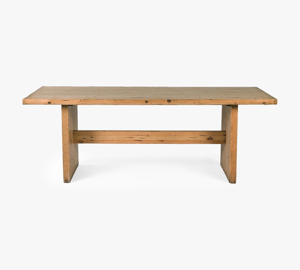 Arlo Reclaimed Pine Wood Dining Table Pottery Barn
