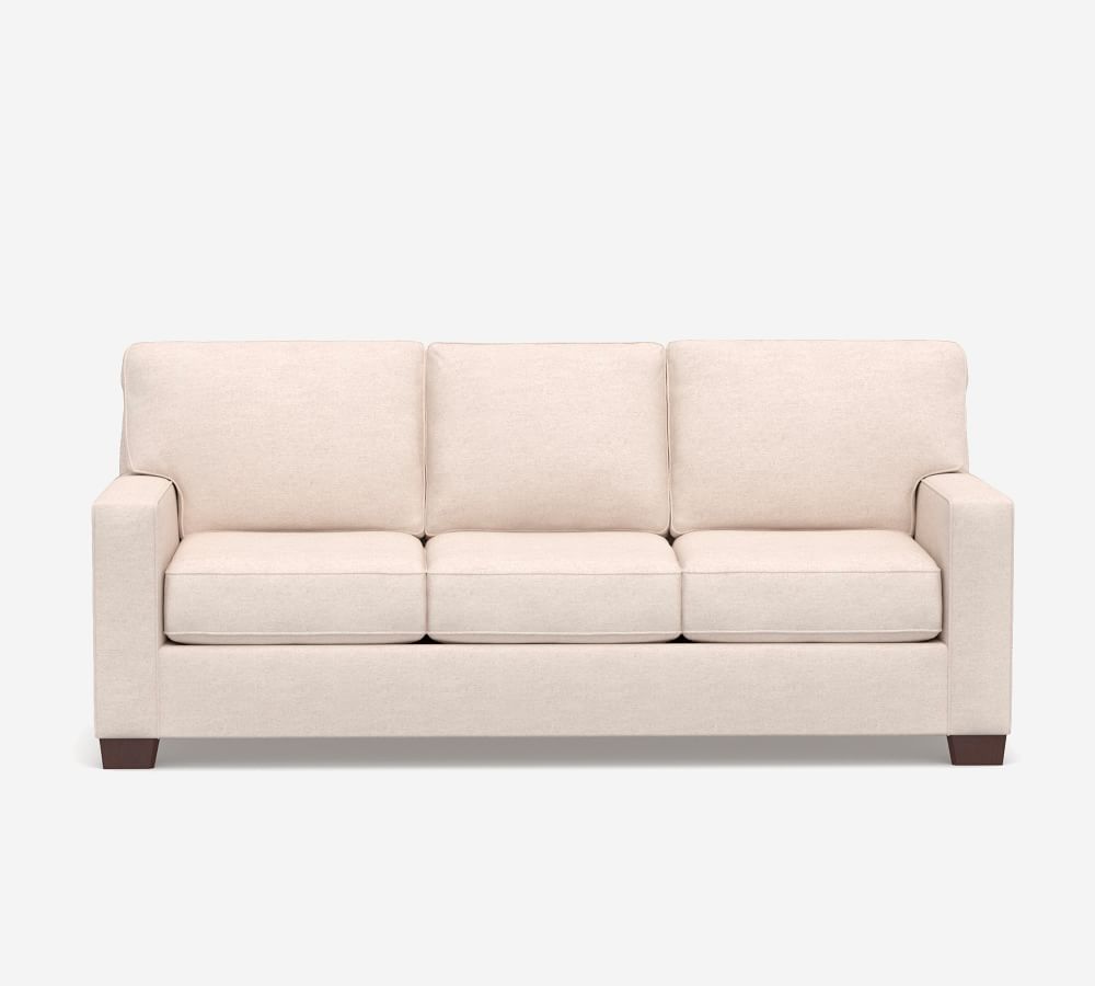 Buchanan Square Arm Upholstered Deluxe Sleeper Sofa Bed Pottery Barn