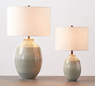 pottery barn white lamp