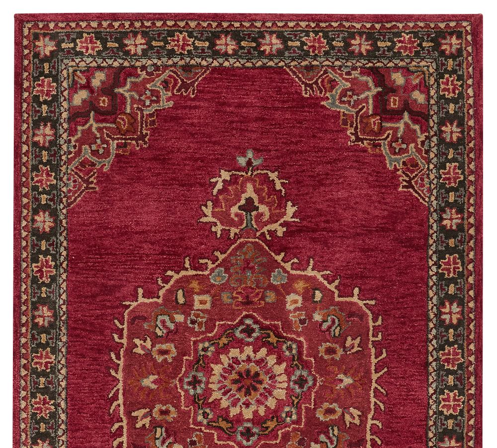 Aamir HandTufted PersianStyle Rug Pottery Barn