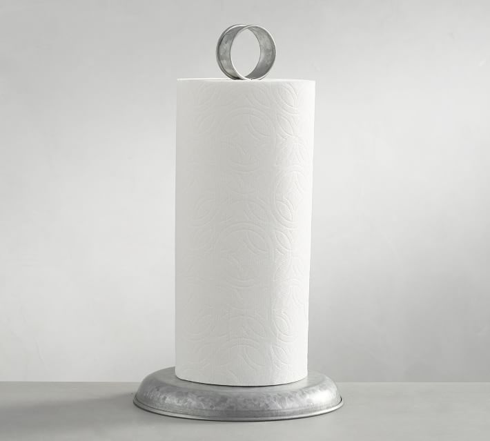 galvanized hand towel holder