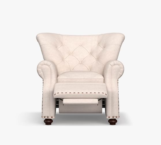 tufted recliner chair