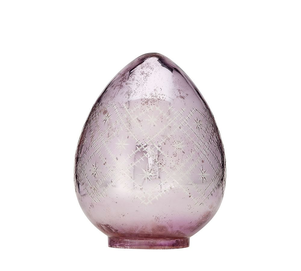 Light Up Etched Mercury Eggs Pottery Barn