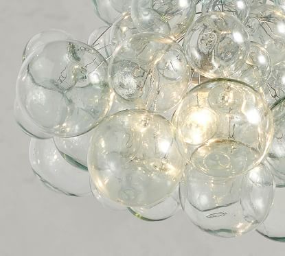 pottery barn bubble light