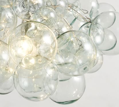 pottery barn bubble light