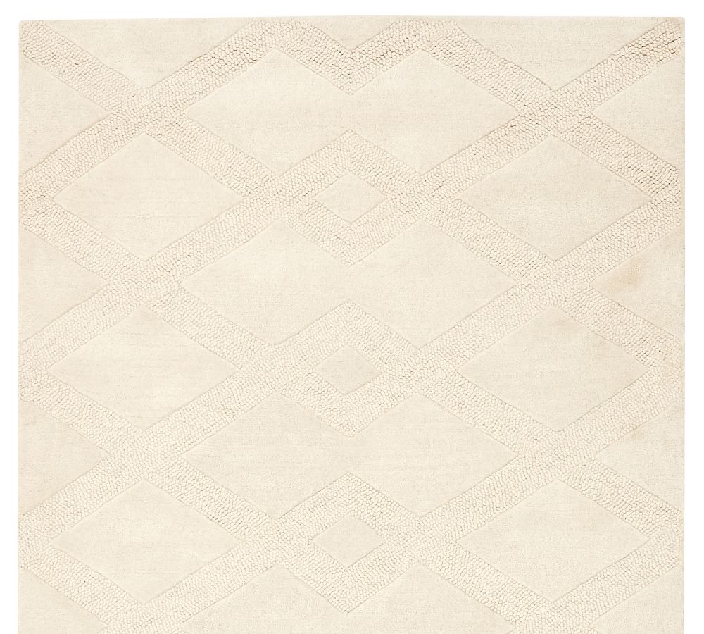Ivory Chase Tufted Rug Patterned Rugs Pottery Barn