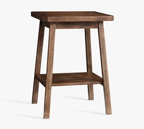 pottery barn mateo end table