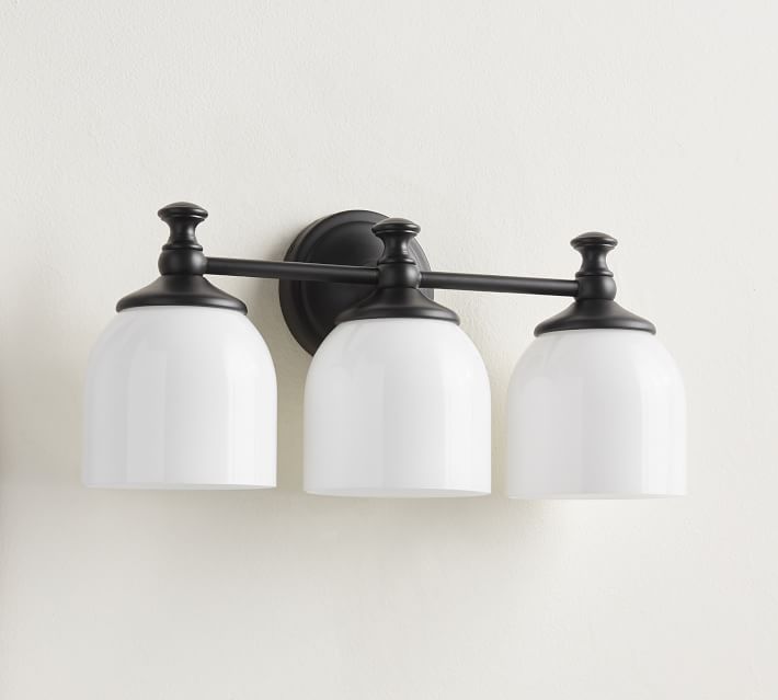 triple sconce bath lighting