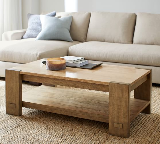 pottery barn westbrook coffee table