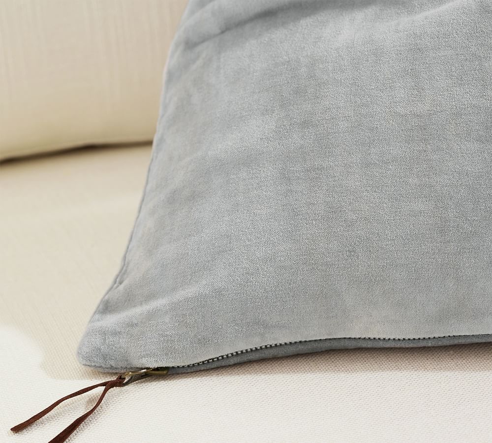 Everywhere Velvet Pillow Cover Pottery Barn