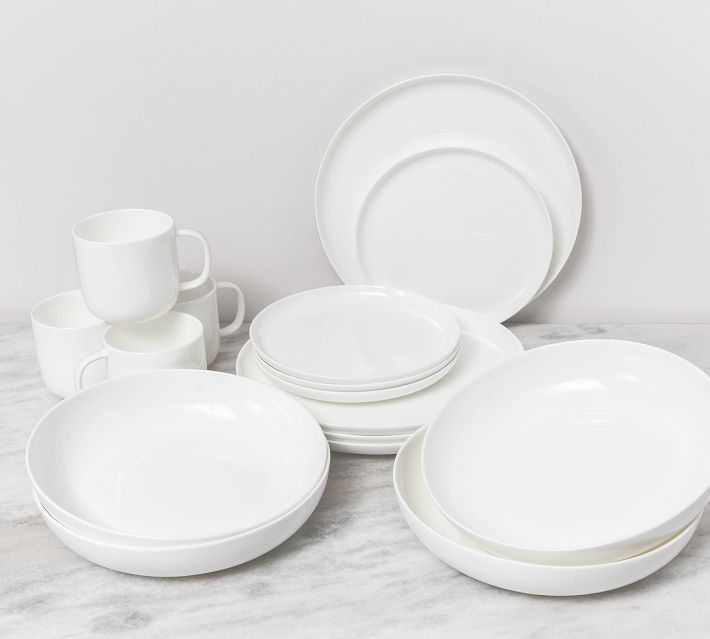 Fortessa Modern Coupe Dinnerware Set | Pottery Barn