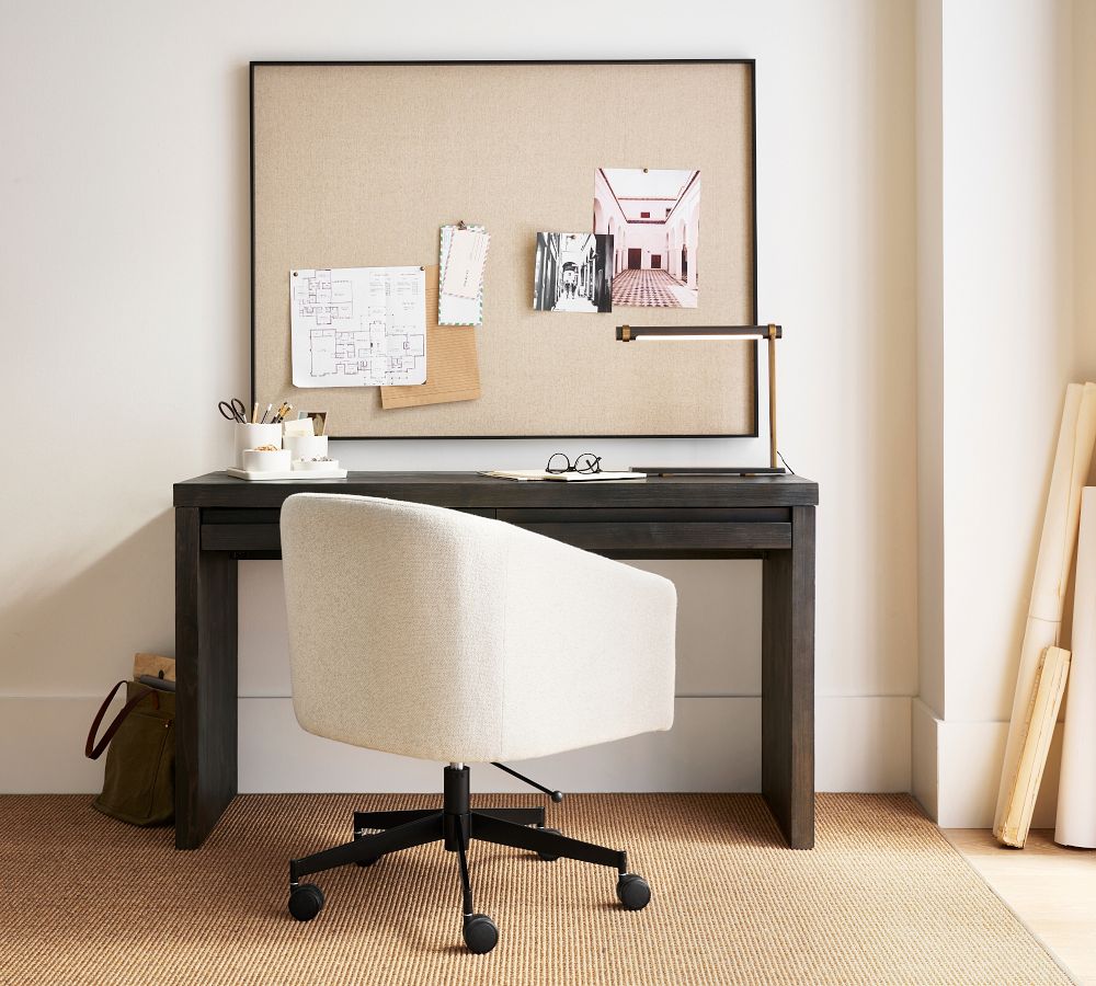 Linen Home Office Pinboard Pottery Barn