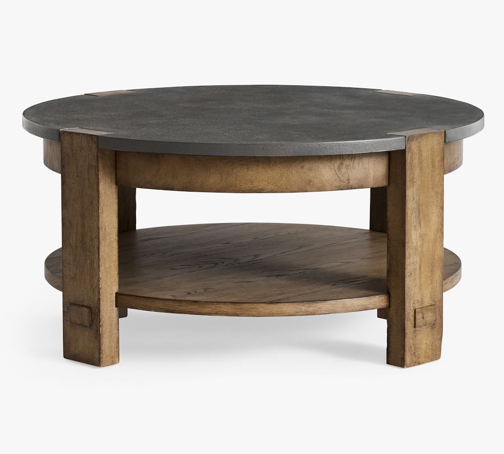 Westbrook Round Coffee Table | Pottery Barn