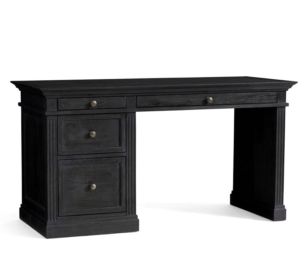 Livingston Writing Desk with Drawers Pottery Barn