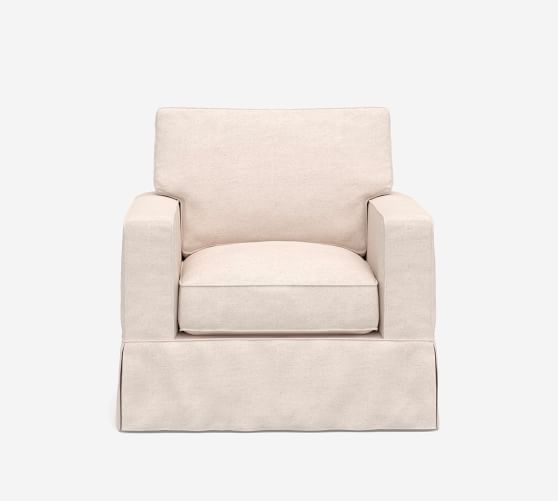 pottery barn comfort square arm chair