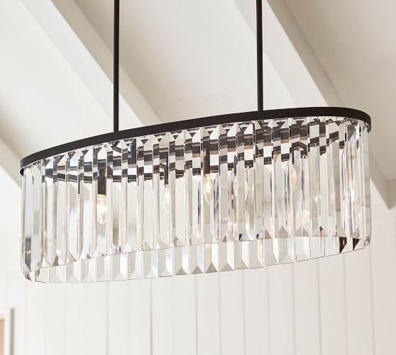 crystal drum chandelier pottery barn