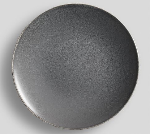 Mason Stoneware Dinner Plate - Charcoal, Single
