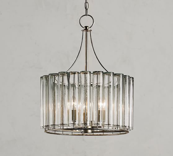 nico glass globe chandelier