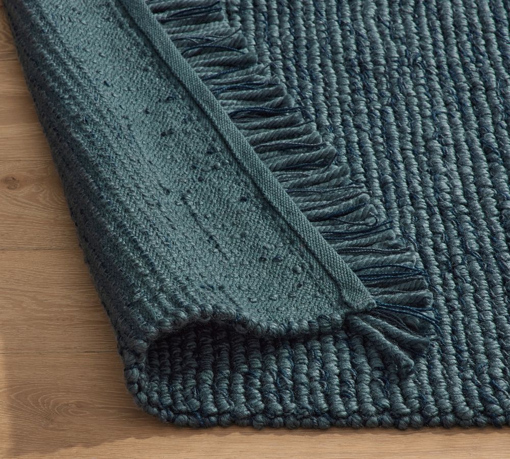 Jordie Handwoven Textured Performance Rug | Pottery Barn
