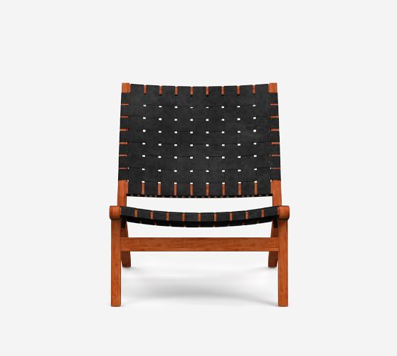 fenton woven leather chair