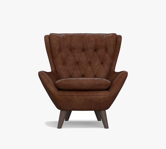 wells tufted swivel armchair