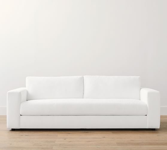Square Wide Arm Upholstered Sofa | Pottery