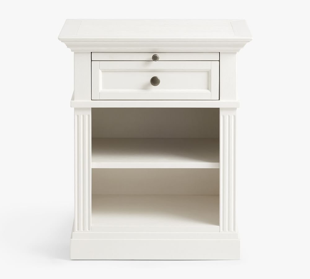 Pottery Barn White Nightstand