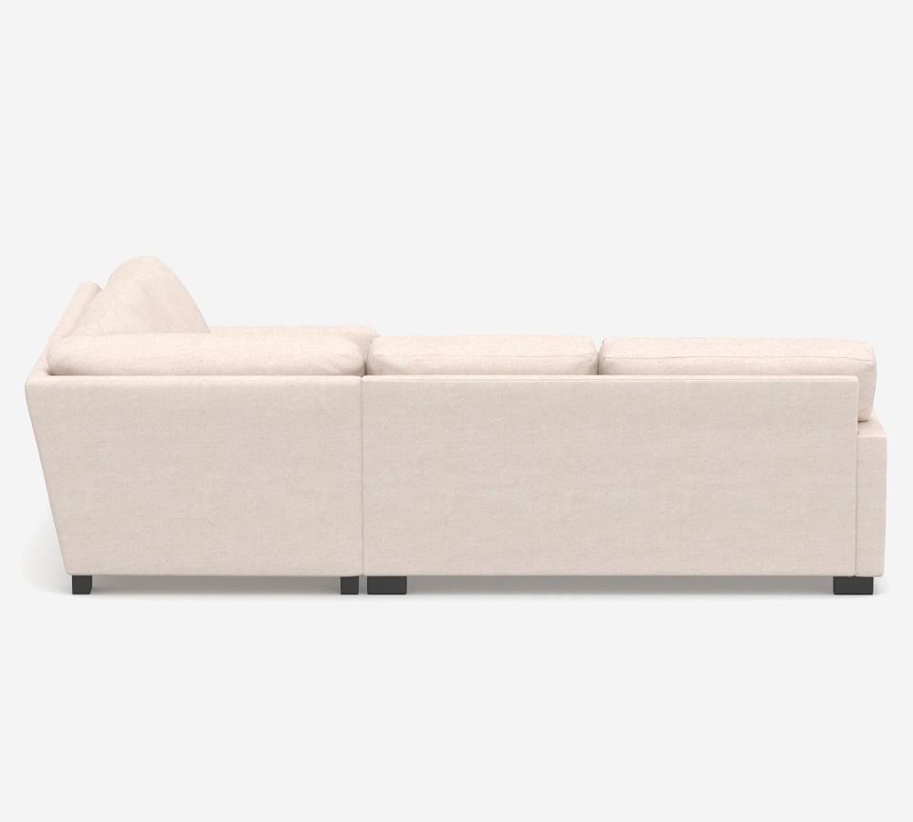 Turner Square Arm Upholstered 3Piece LSectional Pottery Barn