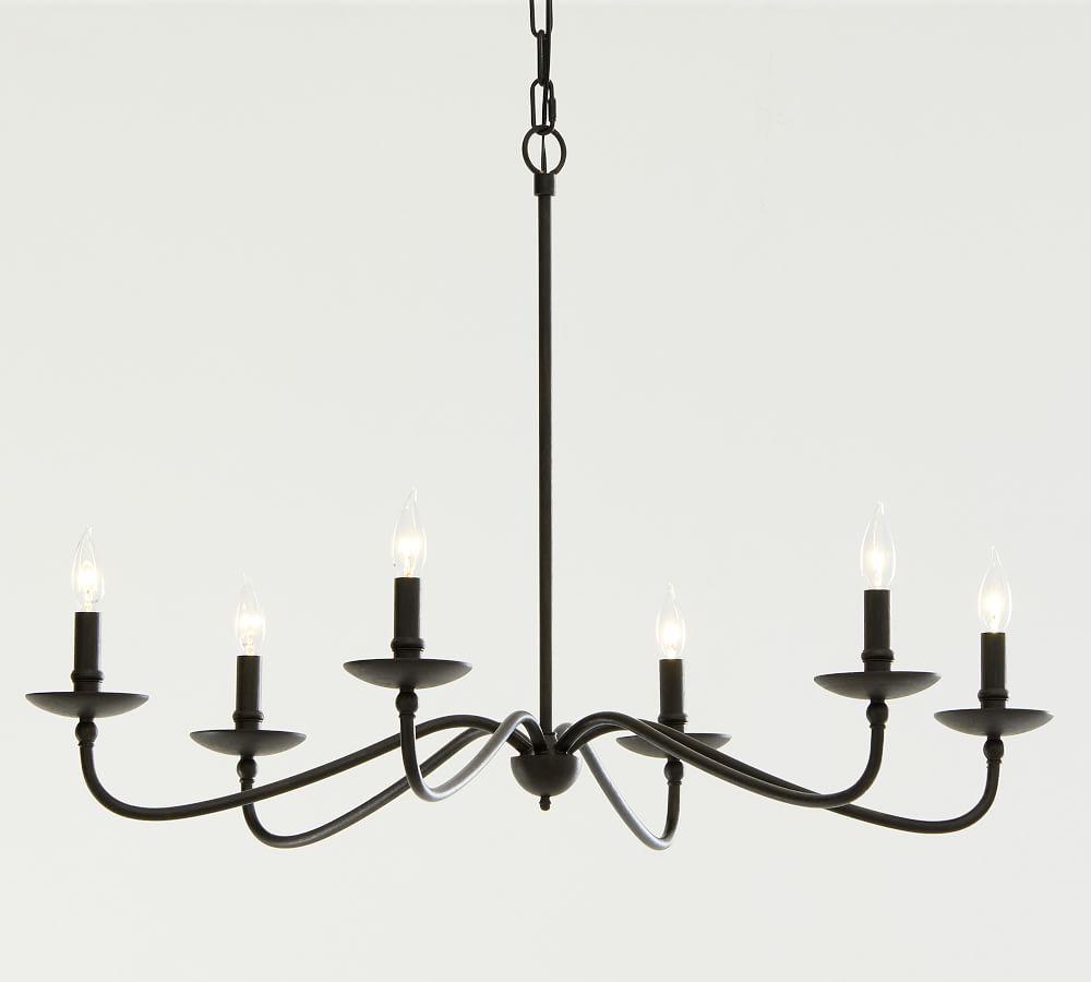 black iron lighting fixtures