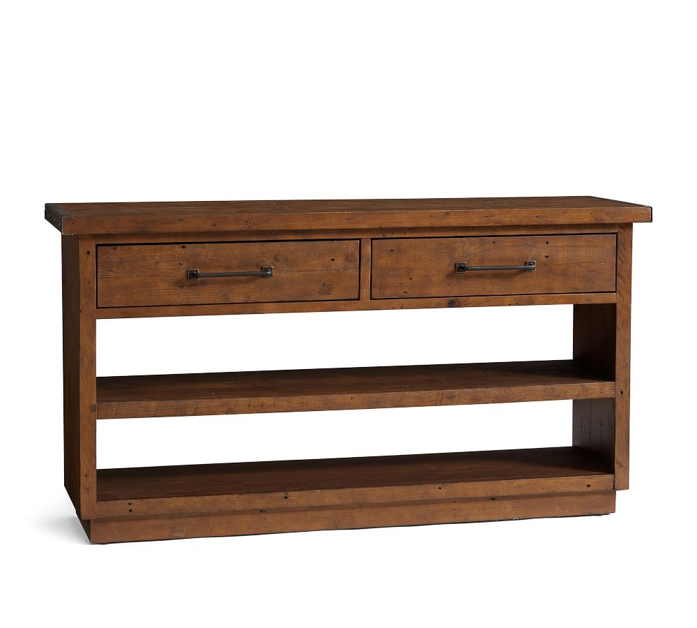 Novato Reclaimed Wood Console Table Pottery Barn