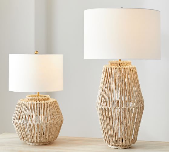 Woven Table Lamp |
